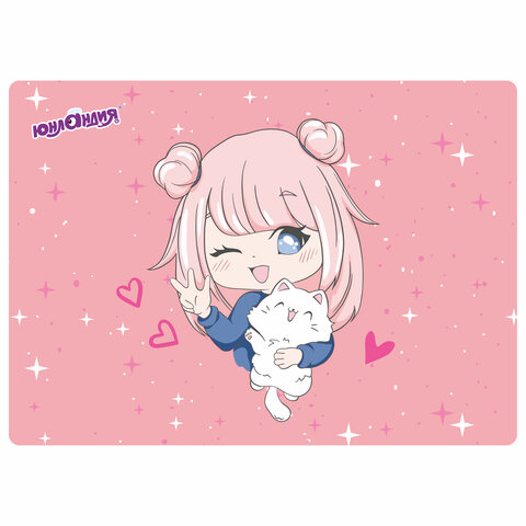 Настольное покрытие ЮНЛАНДИЯ, ″Anime pals″ Настольное покрытие ЮНЛАНДИЯ, ″Anime pals″