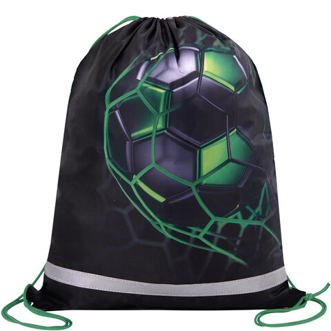 Мешок для обуви BRAUBERG KIDS, ″Green ball″ Мешок для обуви BRAUBERG KIDS, ″Green ball″