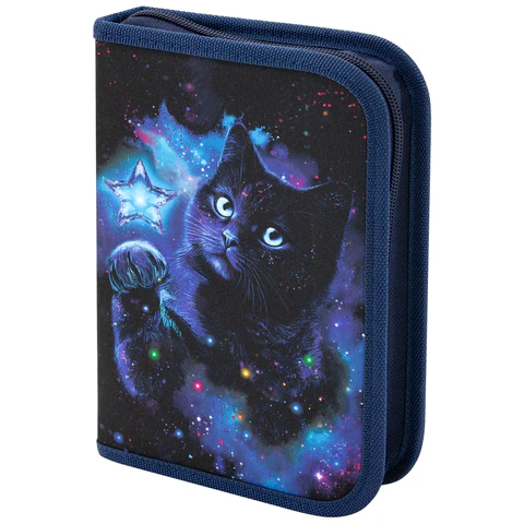 Пенал BRAUBERG с наполнением ″Star cat″ Пенал BRAUBERG с наполнением ″Star cat″
