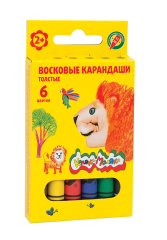 Увеличенные толстые восковые карандаши 6 и 12 цветов Каляка-Маляка® Увеличенные толстые восковые карандаши 6 и 12 цветов Каляка-Маляка®