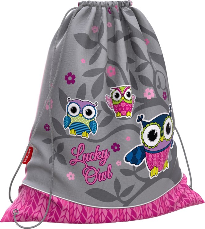 Lucky Owl - мешок для обуви ErichKrause® Lucky Owl - мешок для обуви ErichKrause®