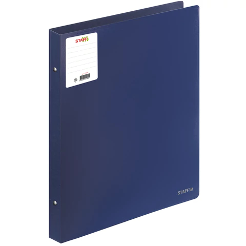 Папка на 4 кольцах БОЛЬШОГО ФОРМАТА А3 ВЕРТИКАЛЬНАЯ STAFF Папка на 4 кольцах БОЛЬШОГО ФОРМАТА А3 ВЕРТИКАЛЬНАЯ STAFF