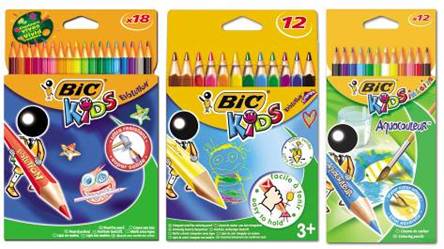 Самсон – цветные карандаши от BIC