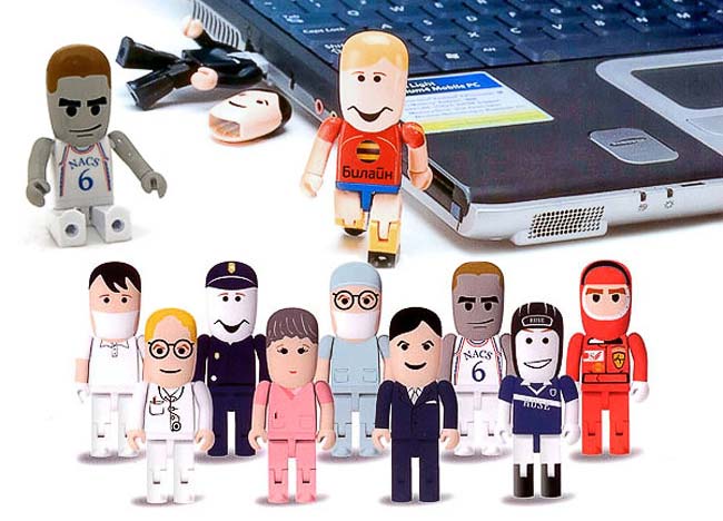 ФЛЕШКИ-ЧЕЛОВЕЧКИ от Dragоn Mobile работают сломя голову и со всех ног….