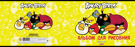 Вдохновение от Angry Birds: новые альбомы Hatber Вдохновение от Angry Birds: новые альбомы Hatber