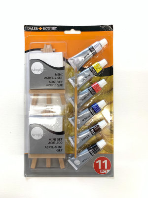 Набор для живописи Daler-Rowney Simply с акрилом Набор для живописи Daler-Rowney Simply с акрилом
