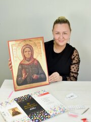 Алмазная мозаика, МАТРОНА МОСКОВСКАЯ, 30*40 см Алмазная мозаика, МАТРОНА МОСКОВСКАЯ, 30*40 см