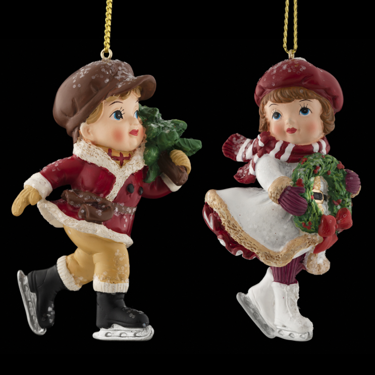 Украшение ErichKrause® Decor Рождество на катке 10см Украшение ErichKrause® Decor Рождество на катке 10см
