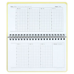 Планинг недатированный ESCALADA, размер 190х110 мм, 68 л., твёрдый переплёт, искусственная кожа ″Бьянчини″ Планинг недатированный ESCALADA, размер 190х110 мм, 68 л., твёрдый переплёт, искусственная кожа ″Бьянчини″