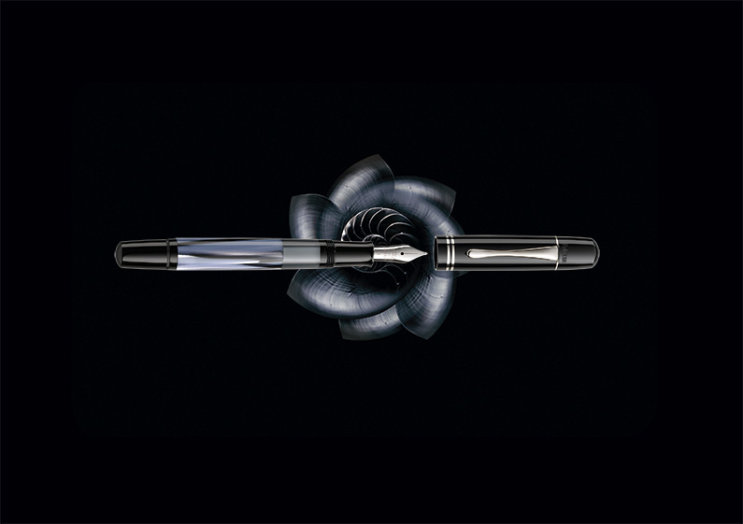 ����� ����������� ������� Pelikan M101N Grey-Blue