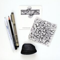 ����� ������ Sakura Zentangle Tool Set 12 �� ����� �����������