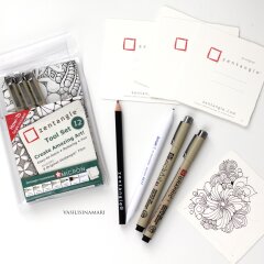 ����� ������ Sakura Zentangle Tool Set 12 �� ����� �����������