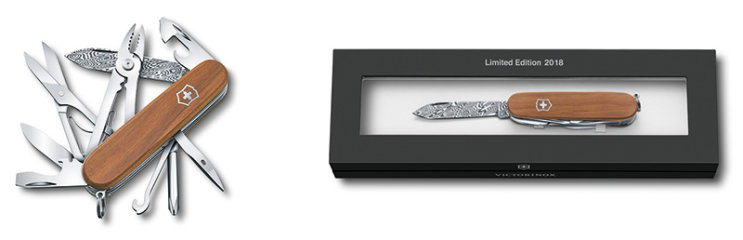 Стальной характер Victorinox: новый коллекционный нож Deluxe Tinker Damast Limited Edition 2018 Стальной характер Victorinox: новый коллекционный нож Deluxe Tinker Damast Limited Edition 2018