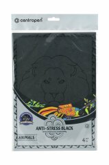 Anti-stress black colouring sheets 9997