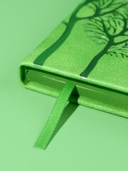 Ежедневник недатированный ESCALADA, формат А6+, 120 л., твёрдый переплёт, искусственная кожа ″Тиволи″, тиснение фольгой
