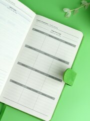 Ежедневник недатированный ESCALADA, формат А6+, 120 л., твёрдый переплёт, искусственная кожа ″Тиволи″, тиснение фольгой Ежедневник недатированный ESCALADA, формат А6+, 120 л., твёрдый переплёт, искусственная кожа ″Тиволи″, тиснение фольгой