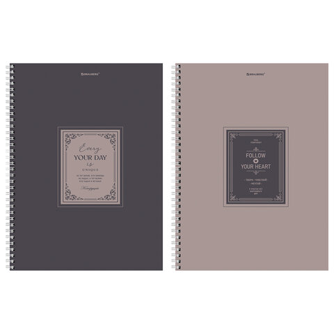 Тетрадь А4, 120 л., BRAUBERG, ″Винтаж″ Тетрадь А4, 120 л., BRAUBERG, ″Винтаж″