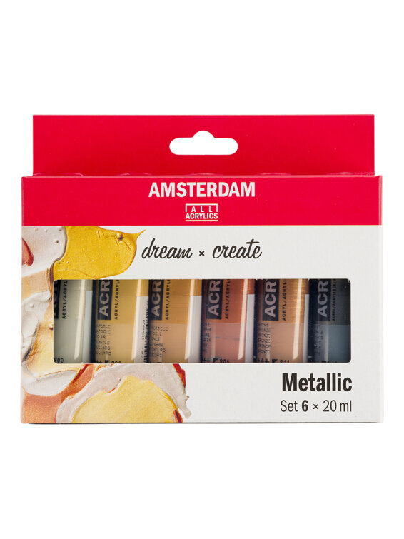 Набор акриловых красок Amsterdam Standard Metallic Набор акриловых красок Amsterdam Standard Metallic