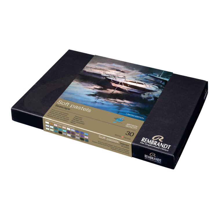 Набор сухой мягкой пастели Rembrandt Limited Edition «Морской пейзаж» (30 цветов) Набор сухой мягкой пастели Rembrandt Limited Edition «Морской пейзаж» (30 цветов)