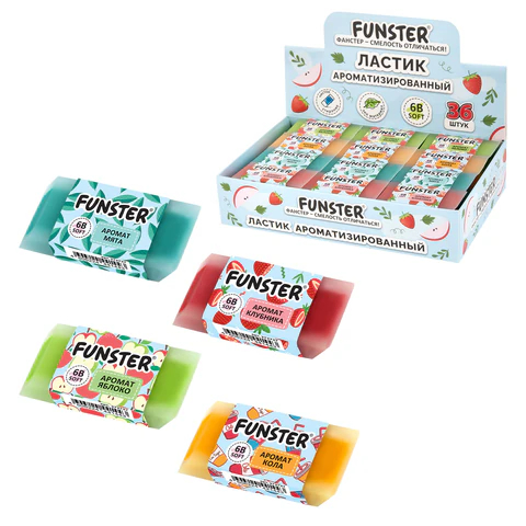 Ластик ароматизированный FUNSTER (ФАНСТЕР) ″SWEET″ Ластик ароматизированный FUNSTER (ФАНСТЕР) ″SWEET″