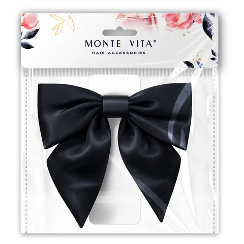 Бант для волос MONTE VITA, черный