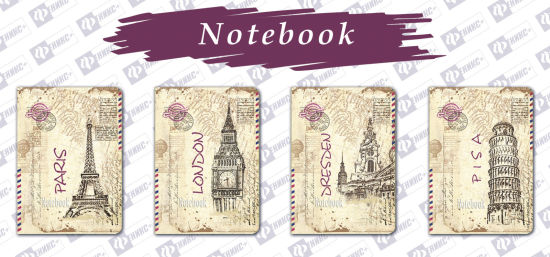 Notebook с винтажным дизайном. Notebook с винтажным дизайном.