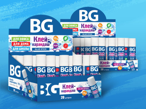 Клей-карандаш от компании ″BG″ - универсальный продукт для дома и офиса! Клей-карандаш от компании ″BG″ - универсальный продукт для дома и офиса!