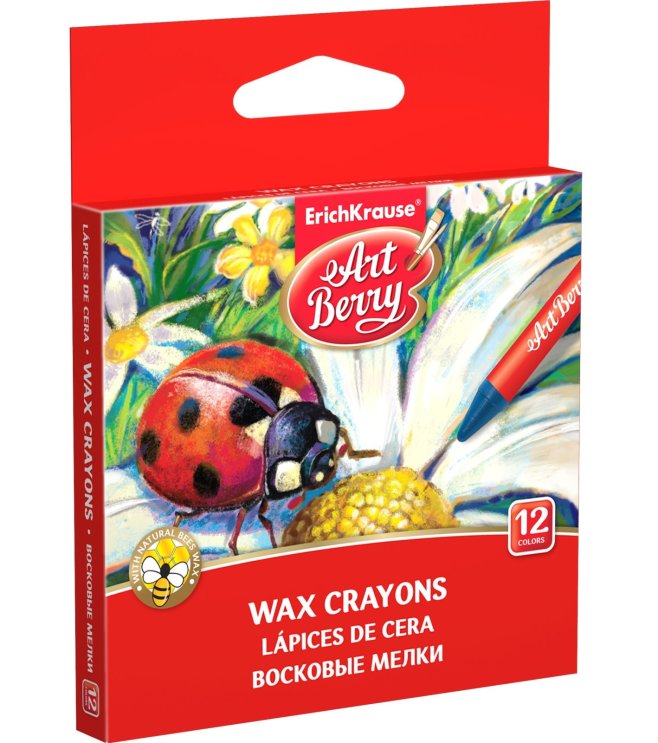 Восковые мелки ArtBerry® 12 цветов Восковые мелки ArtBerry® 12 цветов