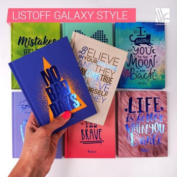 Книги для записей Galaxy style Книги для записей Galaxy style
