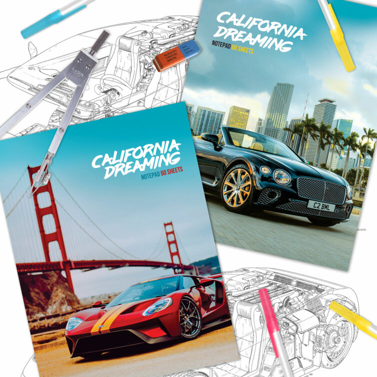 Блокноты BG «California dreaming» в интегральном переплете! Блокноты BG «California dreaming» в интегральном переплете!