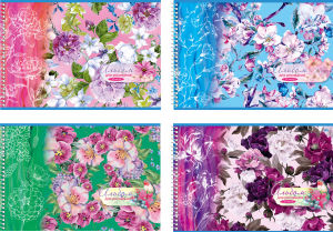 Альбом для рисования ″Excellent flowers″: вальс цветов Альбом для рисования ″Excellent flowers″: вальс цветов