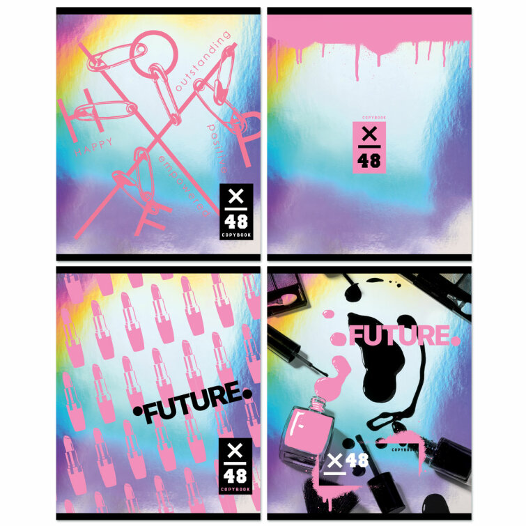 Тетради общие BG «Future pink»: будущее в розовом цвете Тетради общие BG «Future pink»: будущее в розовом цвете