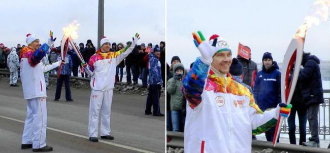 Группа компаний &laquo;Самсон&raquo; приняла эстафету Олимпийского огня!