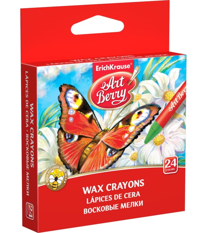 Восковые мелки ArtBerry® 24 цвета Восковые мелки ArtBerry® 24 цвета