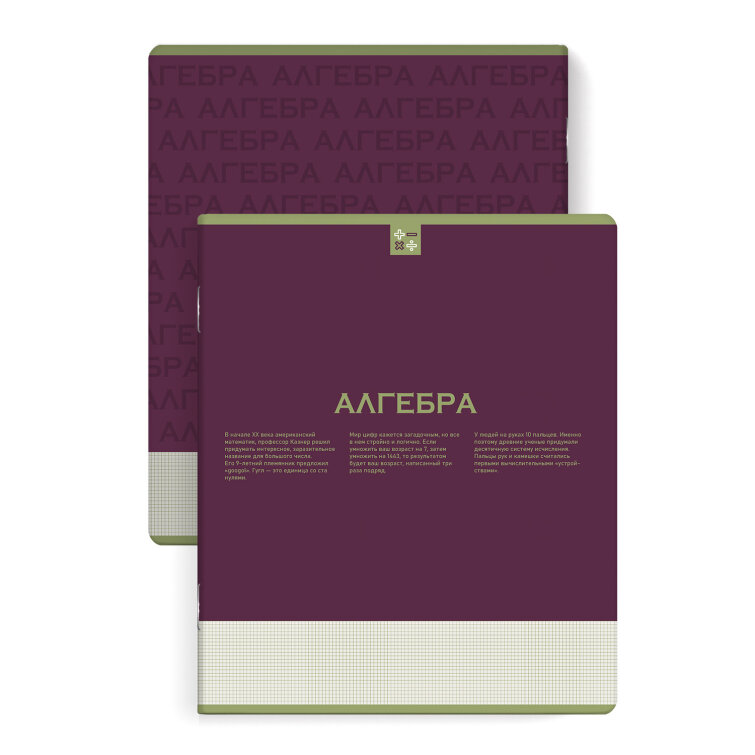 Тетрадь предметная арт. 67479/ АЛГЕБРА /48 л Тетрадь предметная арт. 67479/ АЛГЕБРА /48 л