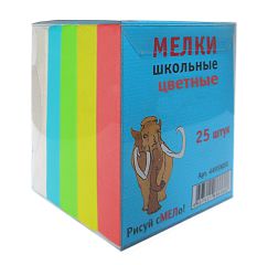 Цветной школьный мел в новой упаковке Цветной школьный мел в новой упаковке