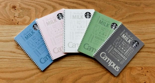 В Японии выпустили тетради «Starbucks» в «кофейном стиле» В Японии выпустили тетради «Starbucks» в «кофейном стиле»