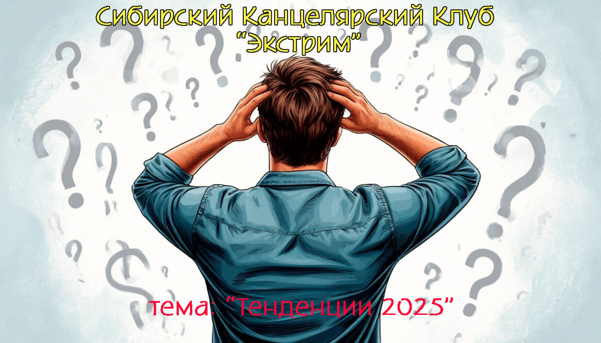 Сибирский Канцелярский Клуб «Экстрим» - «Тенденции 2025» Сибирский Канцелярский Клуб «Экстрим» - «Тенденции 2025»
