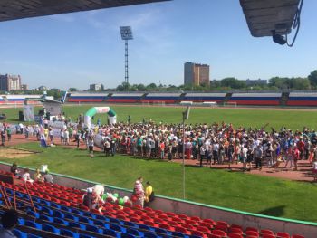 Команда ″Рельеф - Центр″ приняла участие в &laquo;Зелёном марафоне&raquo; 2015