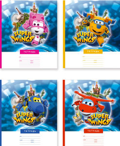 Тетрадь ученическая ″Super Wings″: приключения начинаются! Тетрадь ученическая ″Super Wings″: приключения начинаются!