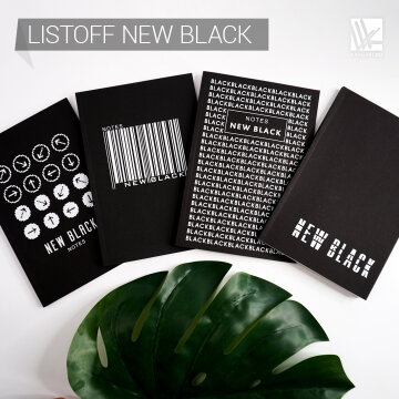 Bullet-блокнот Listoff New Black