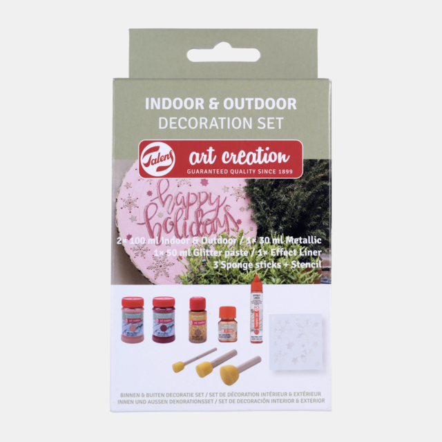 Набор красок Art Creation Indoor & Outdoor Decoration Set (9 предметов) Набор красок Art Creation Indoor & Outdoor Decoration Set (9 предметов)