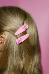 Набор заколок для волос «клик-клак» Феникс+, 2 шт., 5,5 см, розовый, подложка из мелованного картона + ПЭТ-пакет с европодвесом Набор заколок для волос «клик-клак» Феникс+, 2 шт., 5,5 см, розовый, подложка из мелованного картона + ПЭТ-пакет с европодвесом