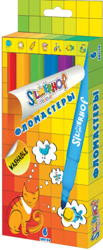 Смываемые фломастеры Emotions Creative от Silwerhof Смываемые фломастеры Emotions Creative от Silwerhof