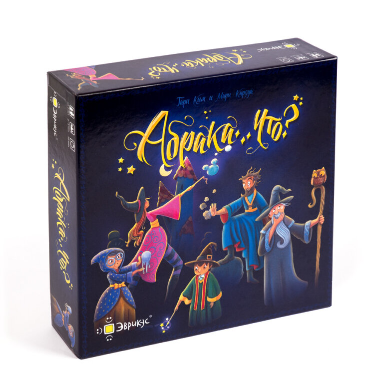 Настольная игра «Абрака…Что?» от ТМ Эврикус Настольная игра «Абрака…Что?» от ТМ Эврикус