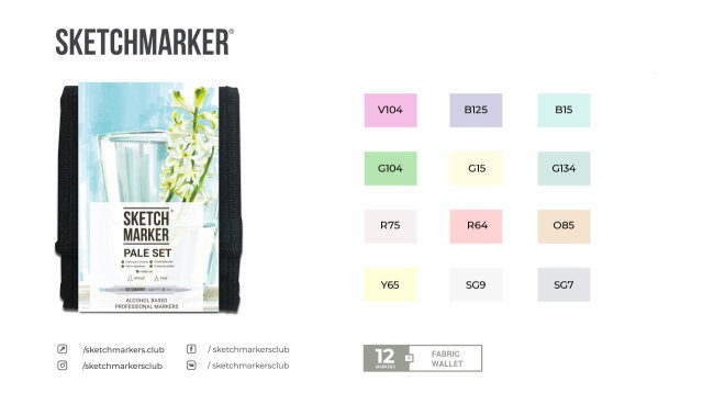����� �������� SKETCHMARKER ′Pale′