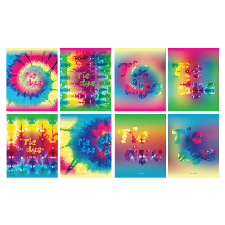 Тетради BG с двойной обложкой ″Тай дай″: феерия красок! Тетради BG с двойной обложкой ″Тай дай″: феерия красок!