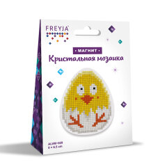 Кристальная мозаика (набор для изготовления магнита) «Цыплёнок» от ТМ Фрея Кристальная мозаика (набор для изготовления магнита) «Цыплёнок» от ТМ Фрея