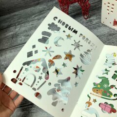 Хит! Книжка с трафаретами ″Чудесный Новый Год!″ от Феникс+ Хит! Книжка с трафаретами ″Чудесный Новый Год!″ от Феникс+