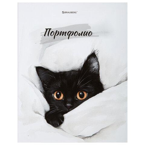 Папка-портфолио BRAUBERG ″Cat″ Папка-портфолио BRAUBERG ″Cat″